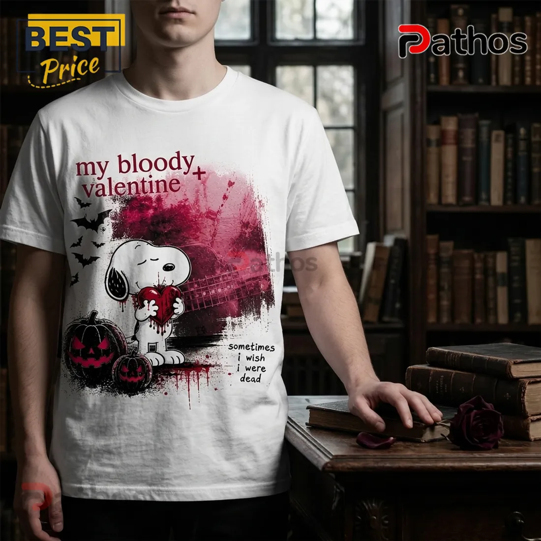 Snoopy My Bloody Valentine Horror Halloween T-Shirt Snoopy My Bloody Valentine Horror Halloween T-Shirt