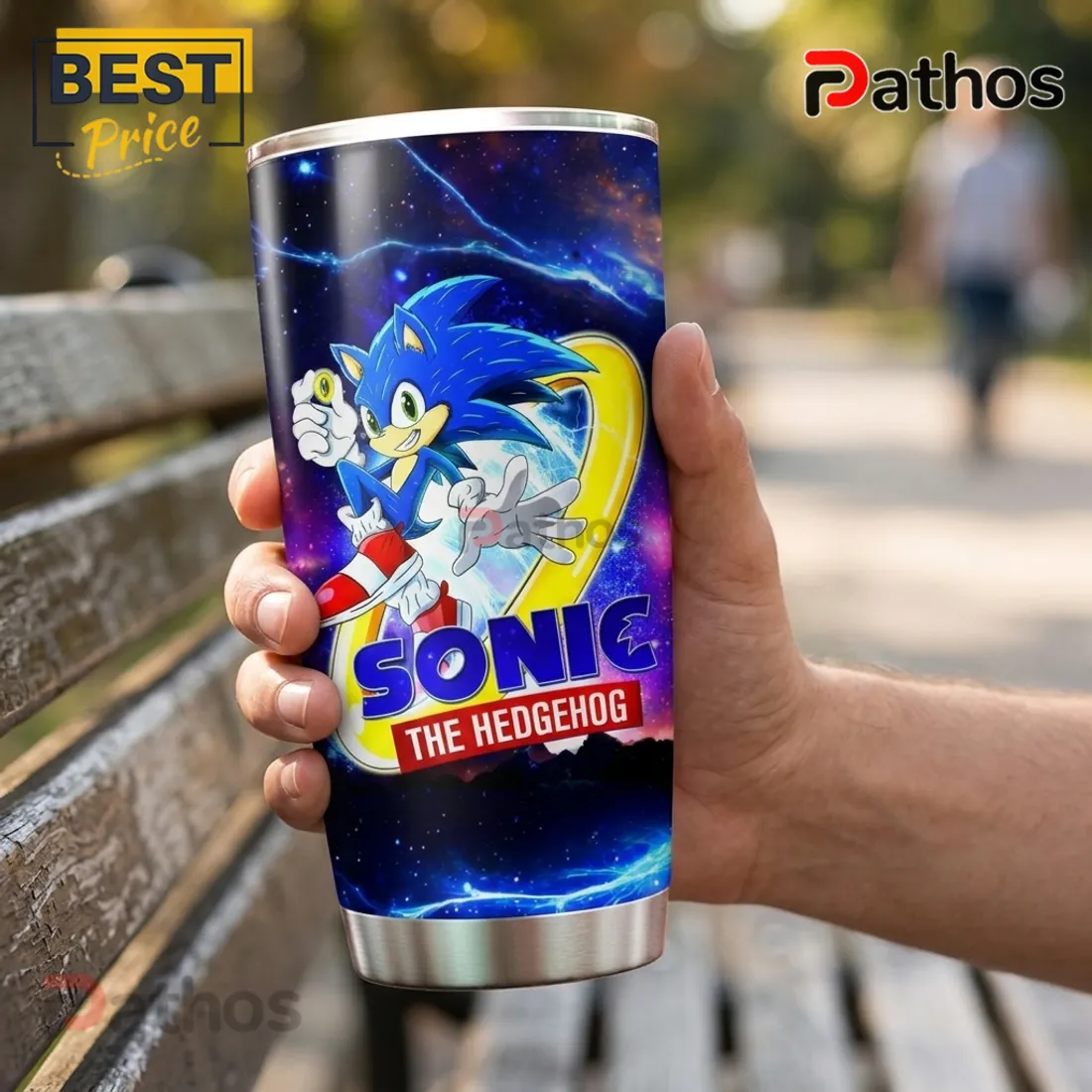 Sonic the Hedgehog 35th Anniversary Stainless Steel Tumbler Sonic the Hedgehog 35th Anniversary Stainless Steel Tumbler