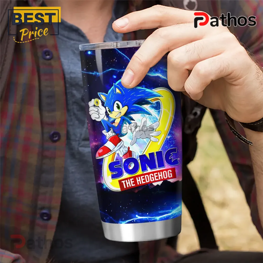 Sonic the Hedgehog 35th Anniversary Stainless Steel Tumbler Sonic the Hedgehog 35th Anniversary Stainless Steel Tumbler