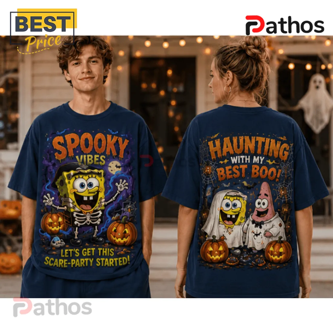 SpongeBob SquarePants Halloween 2026 T-Shirt SpongeBob SquarePants Halloween 2026 T-Shirt