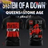 System Of A Down Queens Of The Stone Age 2026 Tour T-Shirt
