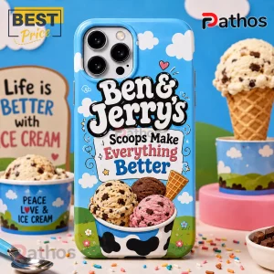 Ben & Jerry’s Ice Cream Blue Protective Phone Case
