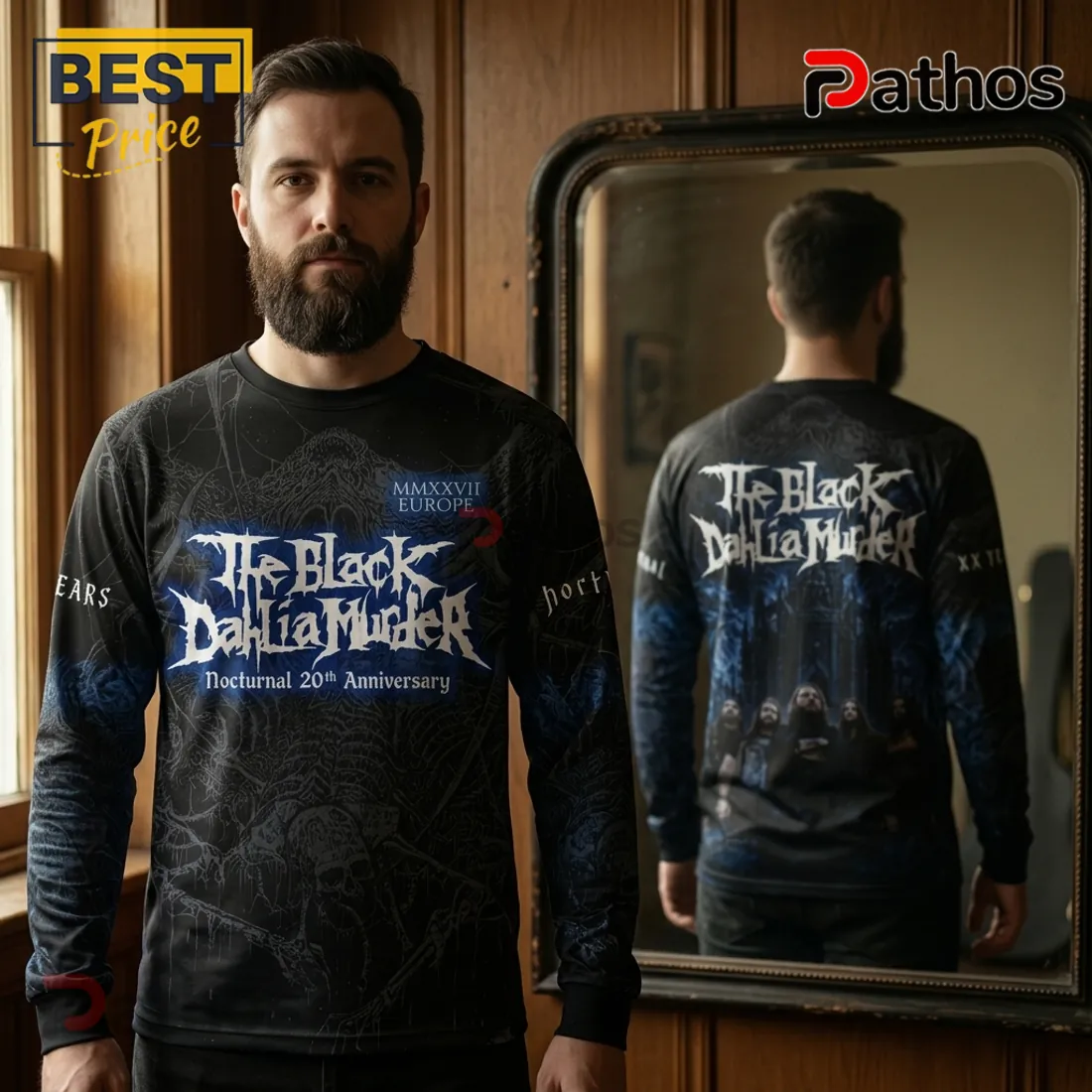 The Black Dahlia Murder Nocturnal 20th Anniversary T-Shirt The Black Dahlia Murder Nocturnal 20th Anniversary T-Shirt