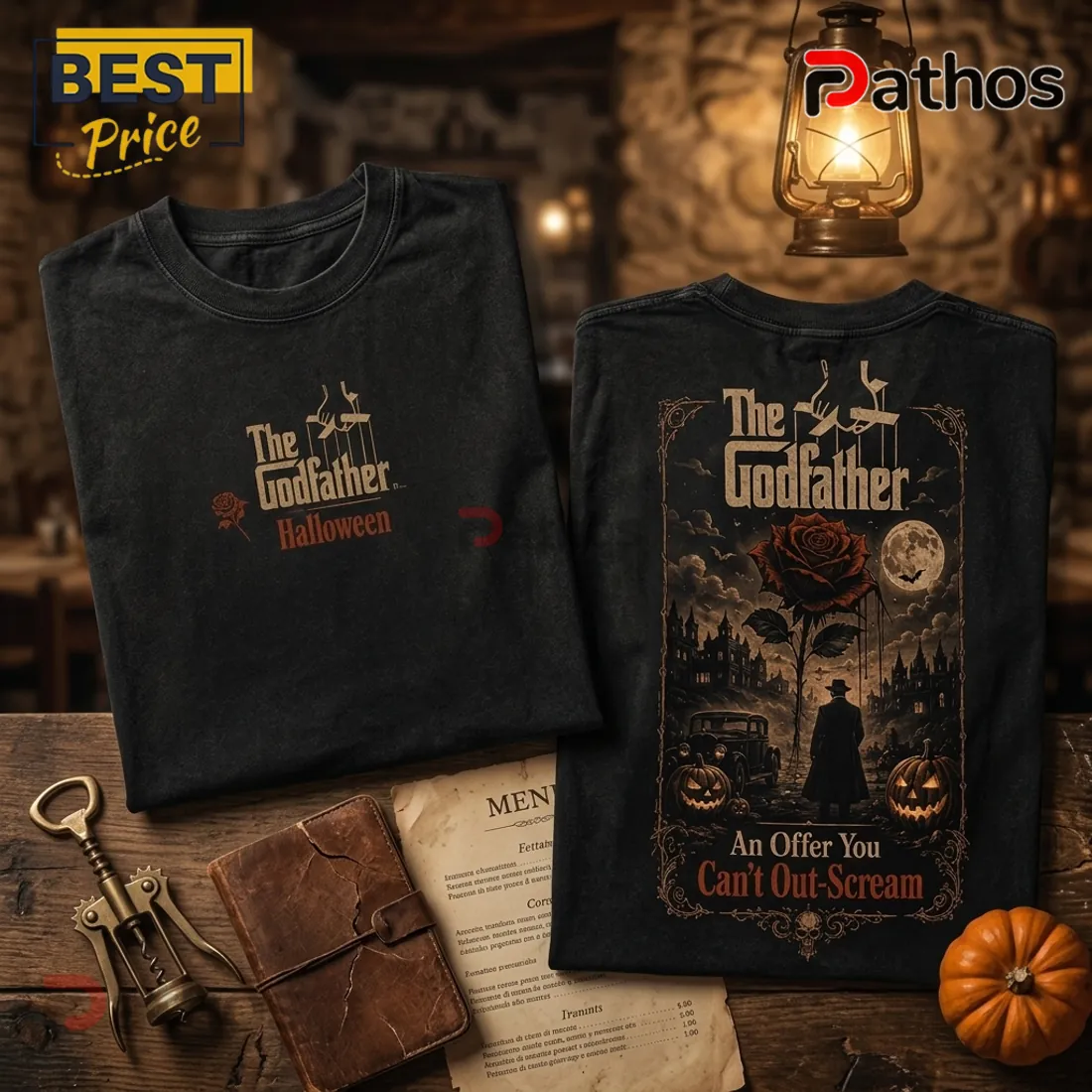 The Godfather Halloween An Offer You Can Not Out-Scream T-Shirt The Godfather Halloween An Offer You Can Not Out-Scream T-Shirt