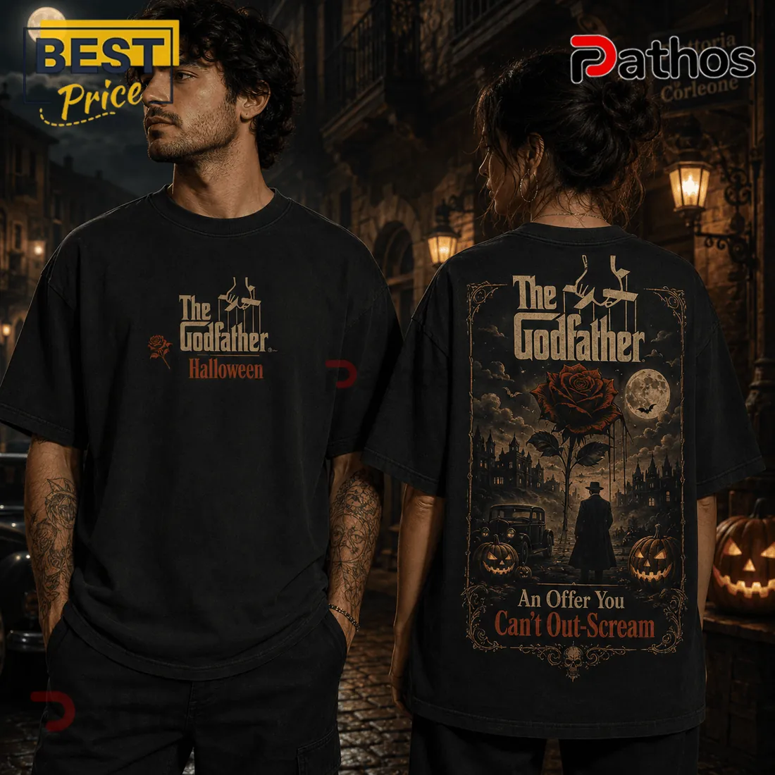 The Godfather Halloween An Offer You Can Not Out-Scream T-Shirt The Godfather Halloween An Offer You Can Not Out-Scream T-Shirt