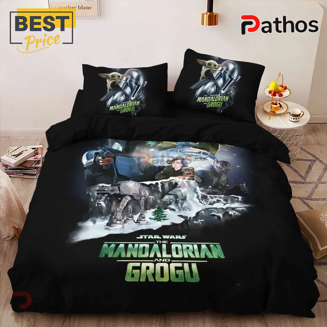 The Mandalorian and Grogu Star Wars Bedding Set The Mandalorian and Grogu Star Wars Bedding Set