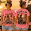 Van Halen Vintage Retro Sunset Pink T-Shirt