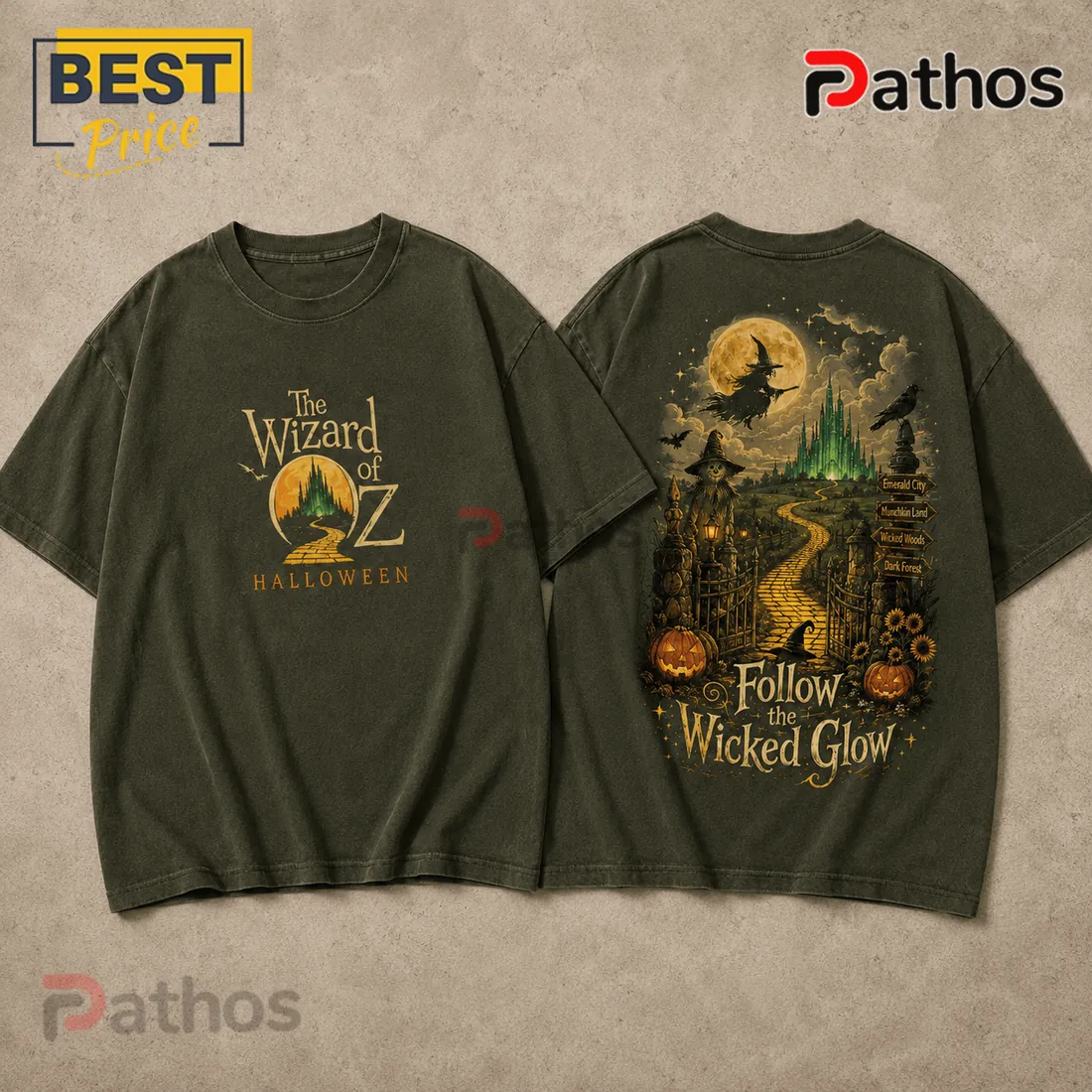 Wizard of Oz Emerald City Halloween 2026 T-Shirt Wizard of Oz Emerald City Halloween 2026 T-Shirt
