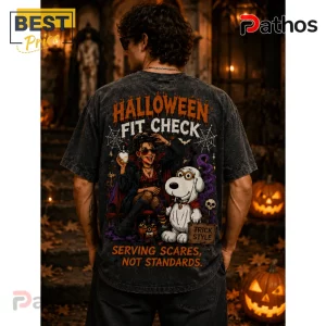 Danielle Galligan x Brian Griffin Halloween Acid Wash T-Shirt 3 Danielle Galligan x Brian Griffin Halloween Acid Wash T-Shirt featuring a graphic print on a charcoal gray vintage tee.