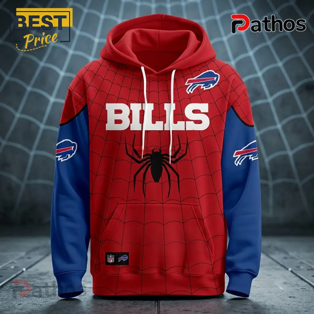 Buffalo Bills x Spider-Man Brand New Day Hoodie Buffalo Bills x Spider-Man Brand New Day Hoodie