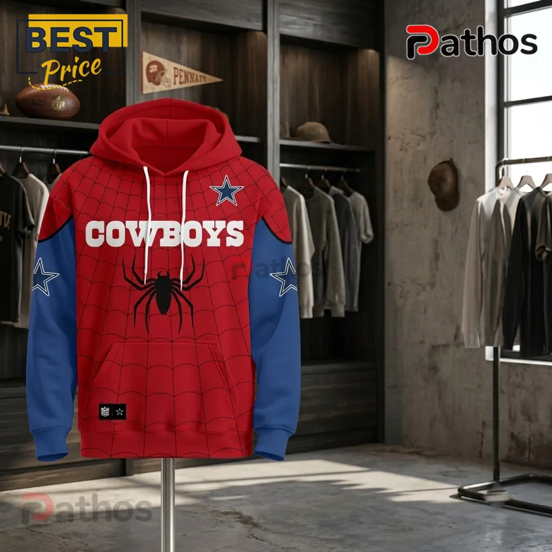 Dallas Cowboys x Spider-Man Brand New Day Hoodie Dallas Cowboys x Spider-Man Brand New Day Hoodie
