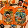 Dragon Ball 1986-2026 Anniversary Orange T-Shirt