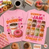 Dunkin Donuts Pink Coffee and Donuts T-Shirt