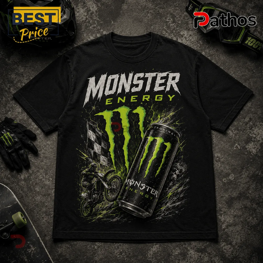 Monster Energy Is My Jam Flavors Black T-Shirt Monster Energy Is My Jam Flavors Black T-Shirt