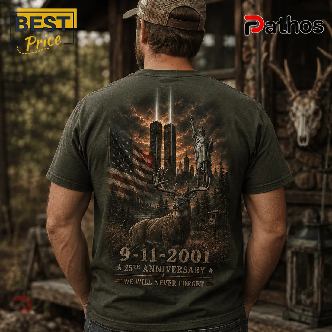 th Anniversary Hunting Deer Memorial T-Shirt th Anniversary Hunting Deer Memorial T-Shirt