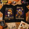 The Peanuts Gang Snoopy Halloween Black T-Shirt