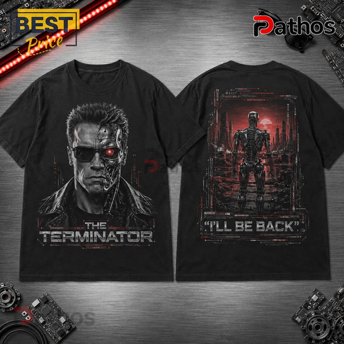 The Terminator Premium Black Shirt The Terminator Premium Black Shirt